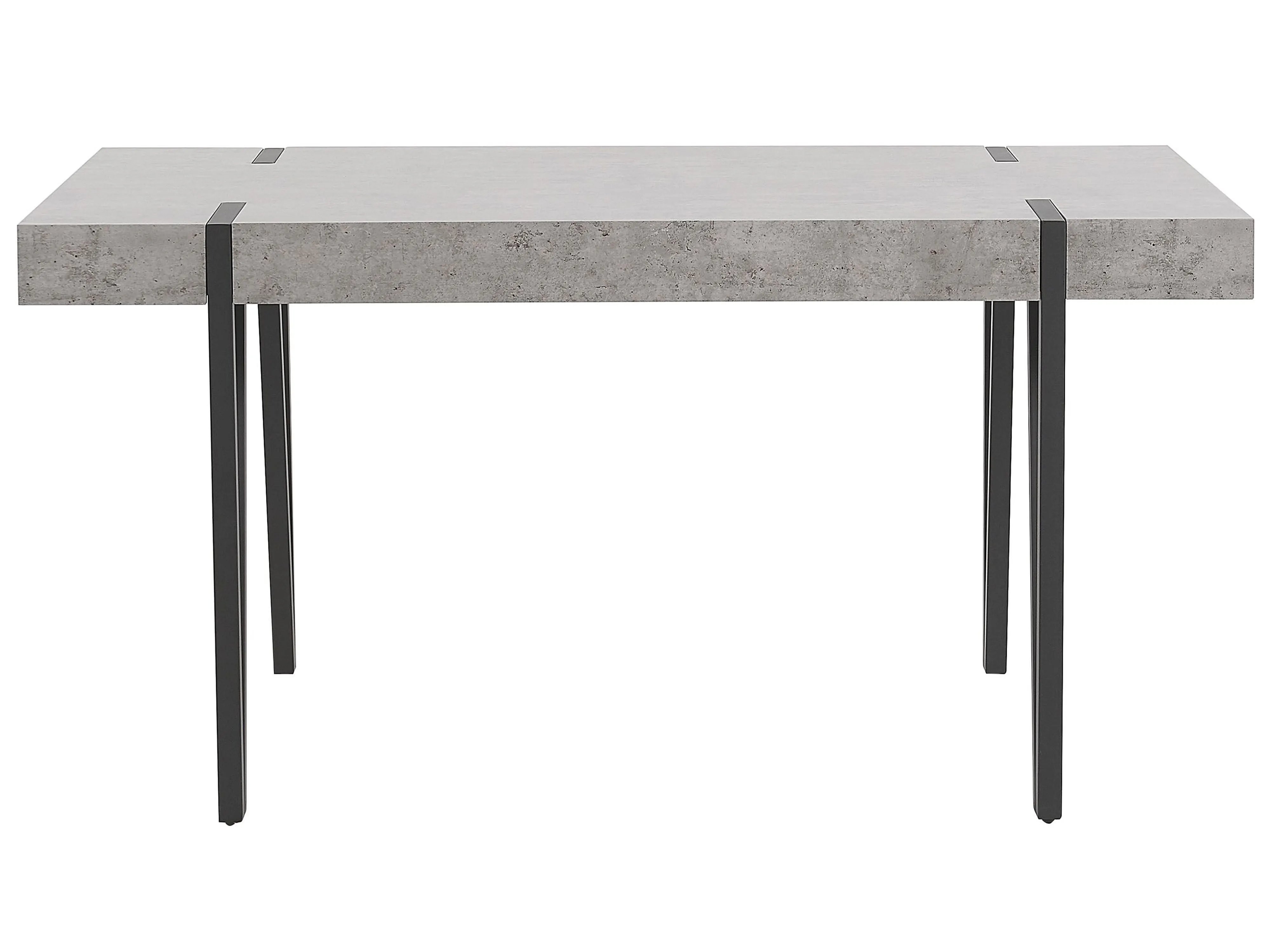 Eettafel ADENA Grijs beton-effect 90 cm 150 cm