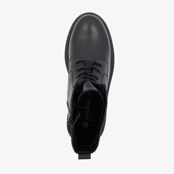 Harper leren dames boots zwart