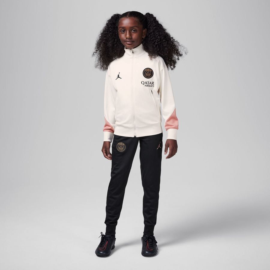 Paris Saint-Germain Survêtement Dri-FIT Strike 3ème - Blanc/Rose/Noir Enfant