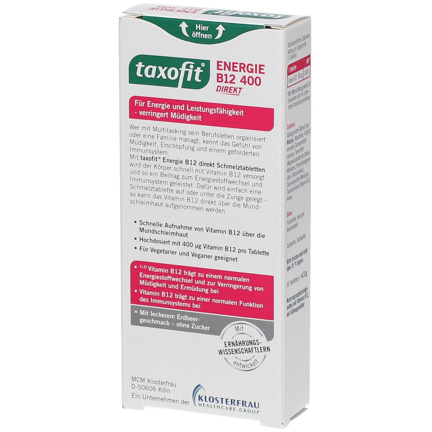 taxofit® Energie B12 400 Direkt
