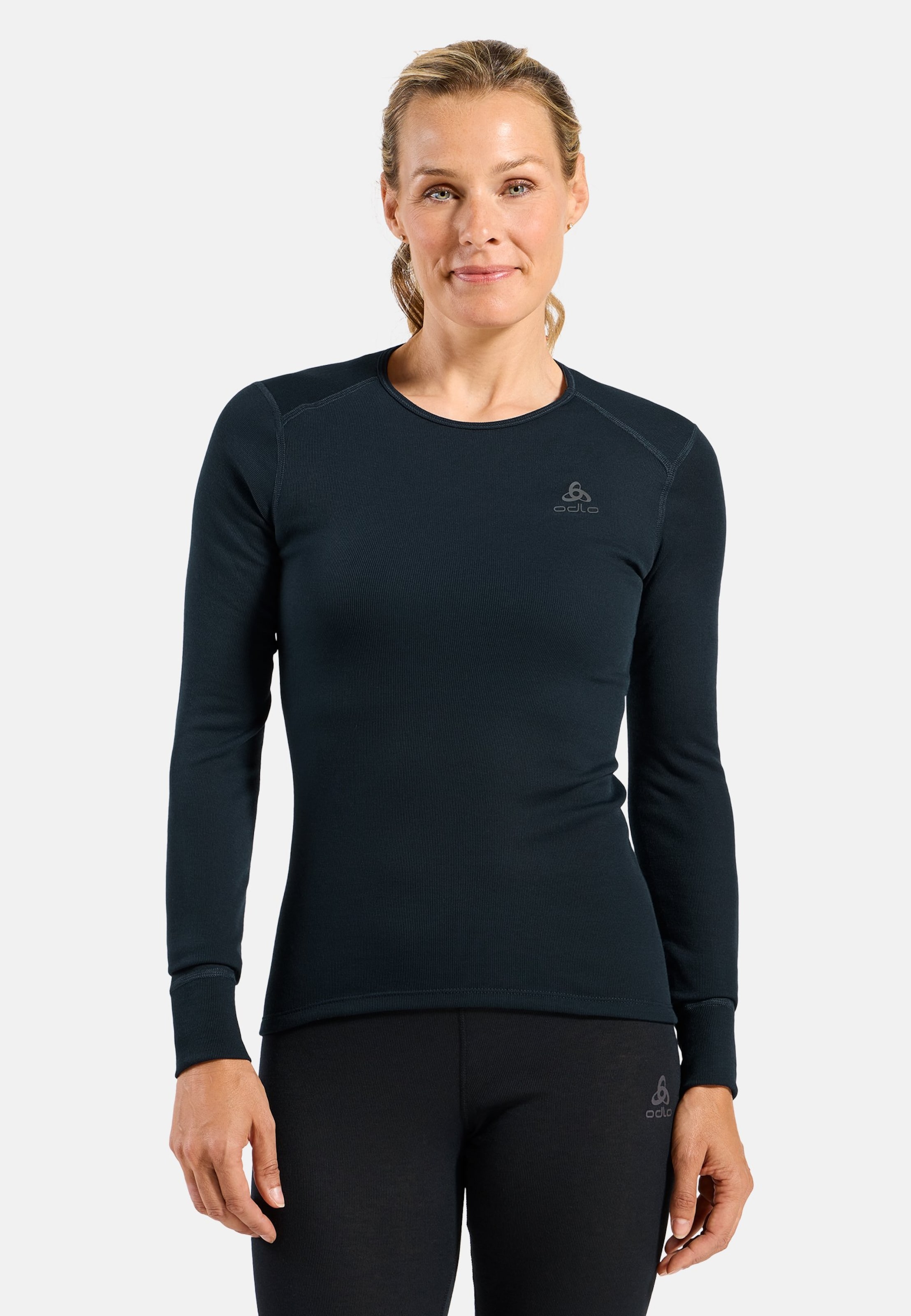 Active Warm Base Layer Langarmshirt in dark sapphire