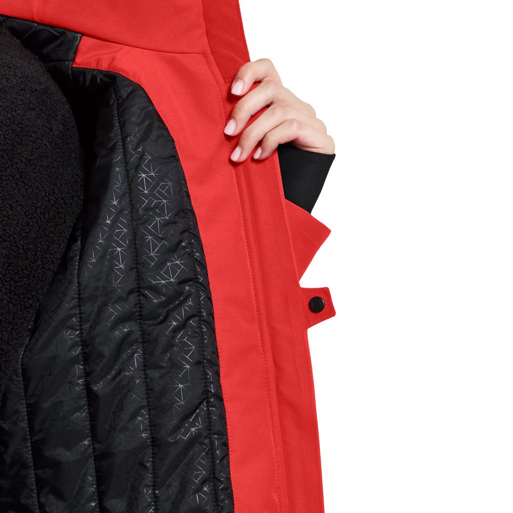 Didriksons Jennie Parka Damen pomme red