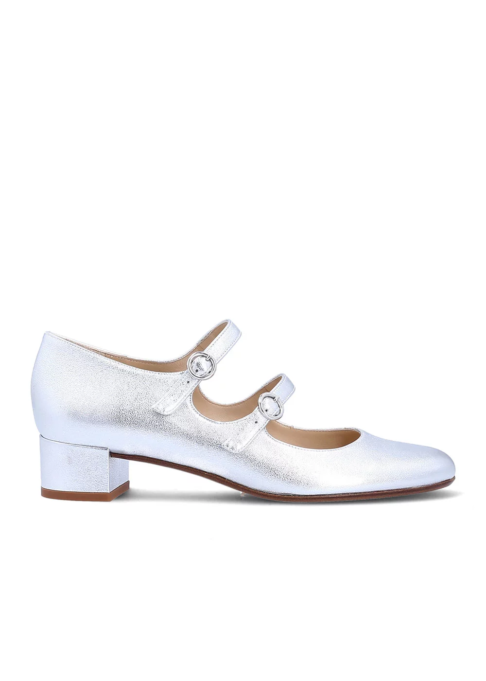 BABIES WAKEFIELD CUIR ARGENT