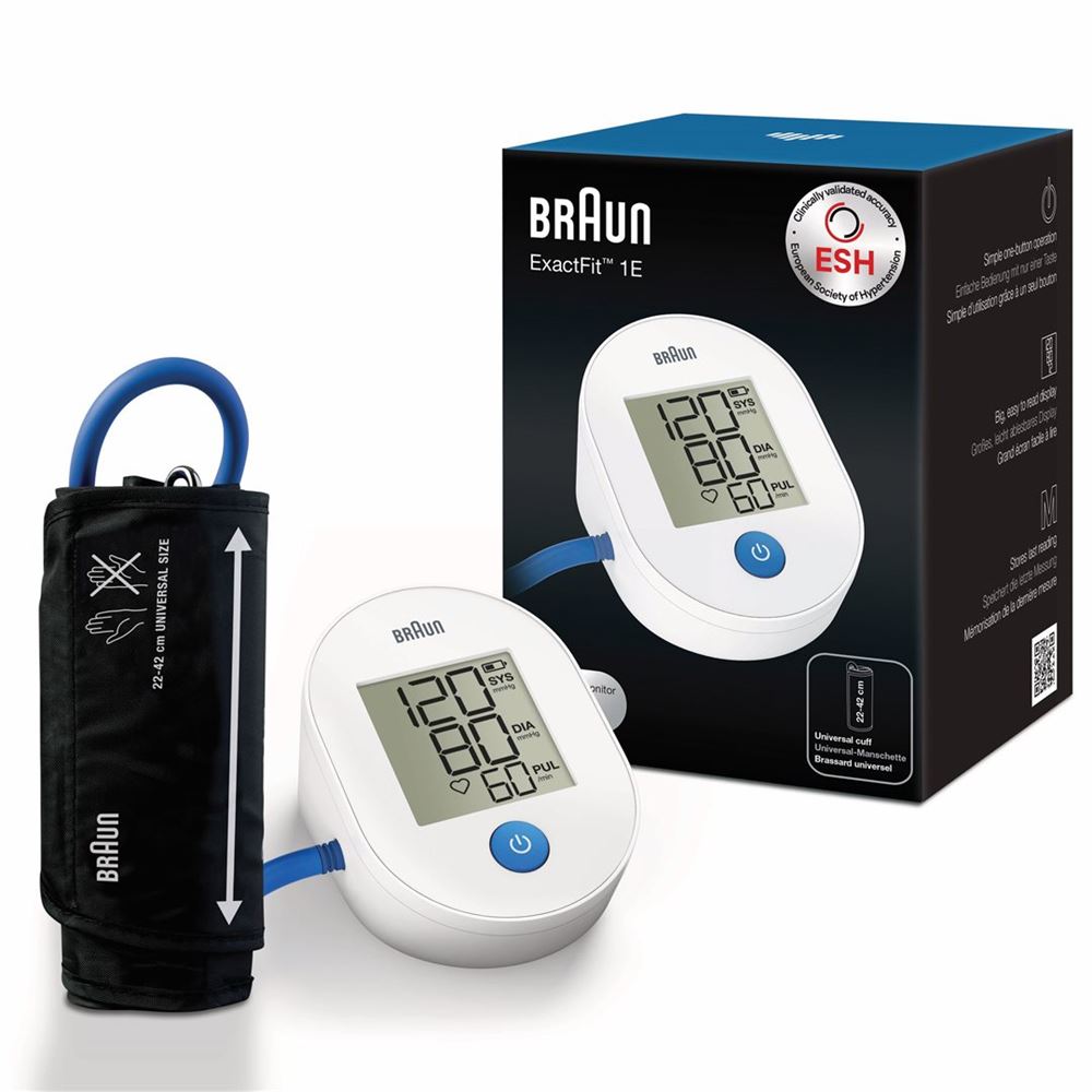 BRAUN ExactFit Blutdruckmessgerät 1E BUA 4000EU 1 Stk