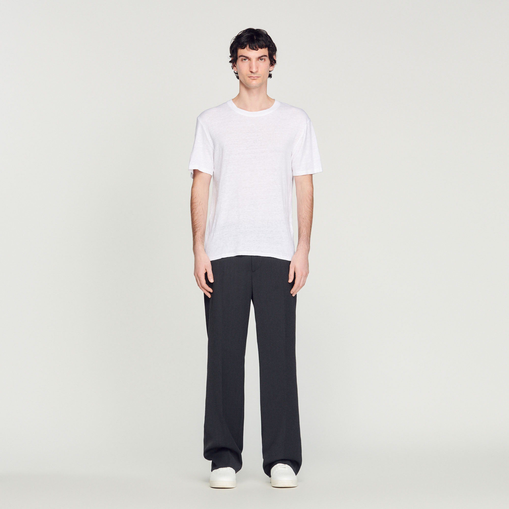 T-shirt en lin certifie