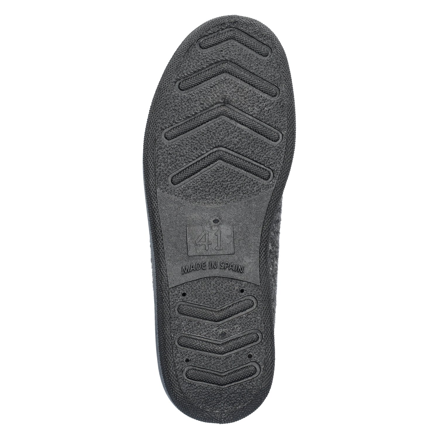 Home heren pantoffel Nelson Grijs