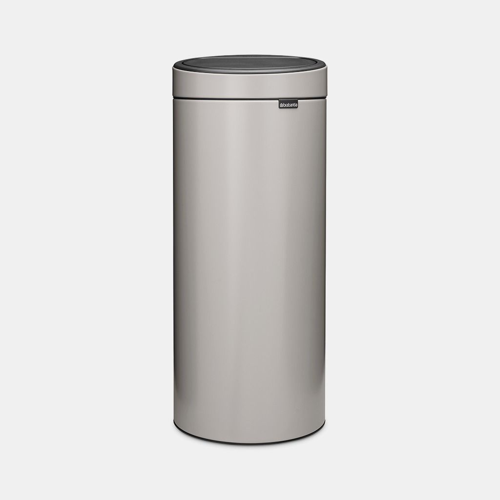 Touch Bin New afvalemmer, 30 liter, kunststof binnenemmer - Soft Grey