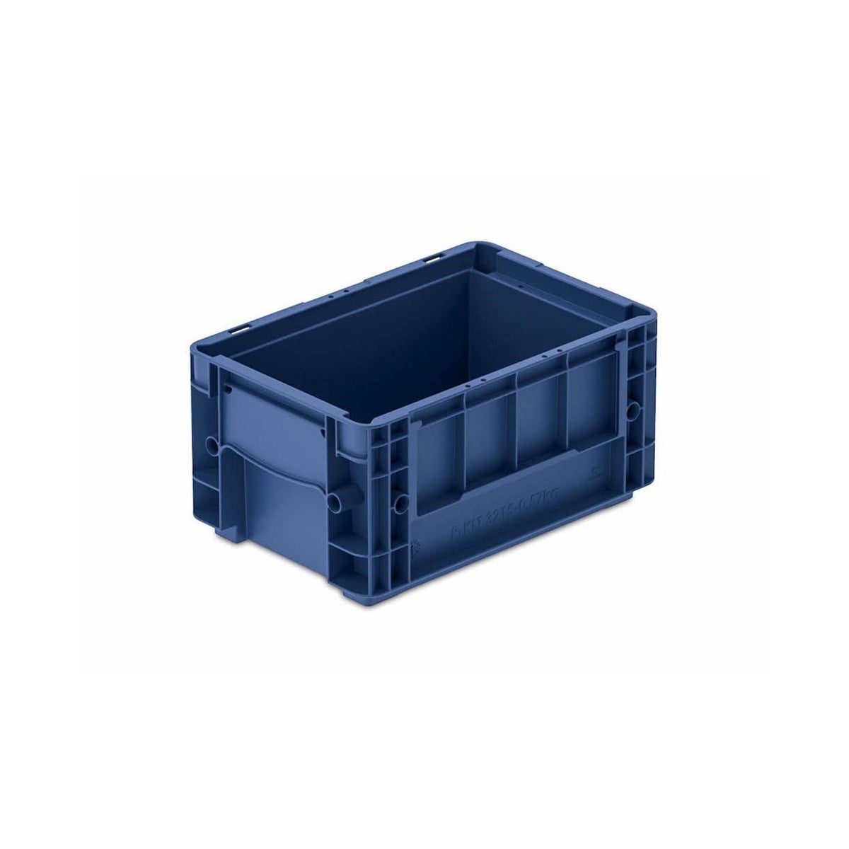 PROREGAL VDA KLT Kleine Lastdrager met Composiet Bodem HxBxD 14,7 x 20 x 30 cm 5,3 Liter KLT Transportbox Transportcontainer Stapelcontainer