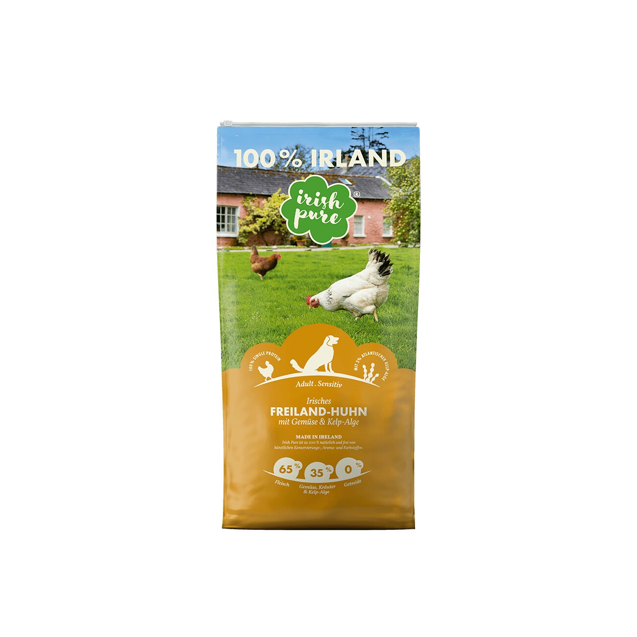Irish Pure Adult - Huhn + Gemüse & Kelp 1,5 kg
