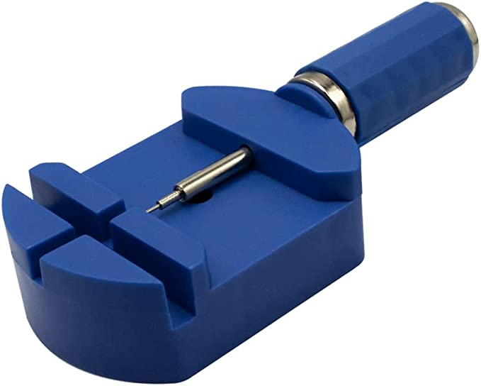 (18-tlg. Set) Universal Uhrenwerkzeug Set für Uhrenreparatur mit Pinzette / Gliederentferner / Uhrengehäusehalter / Lupe / Zange