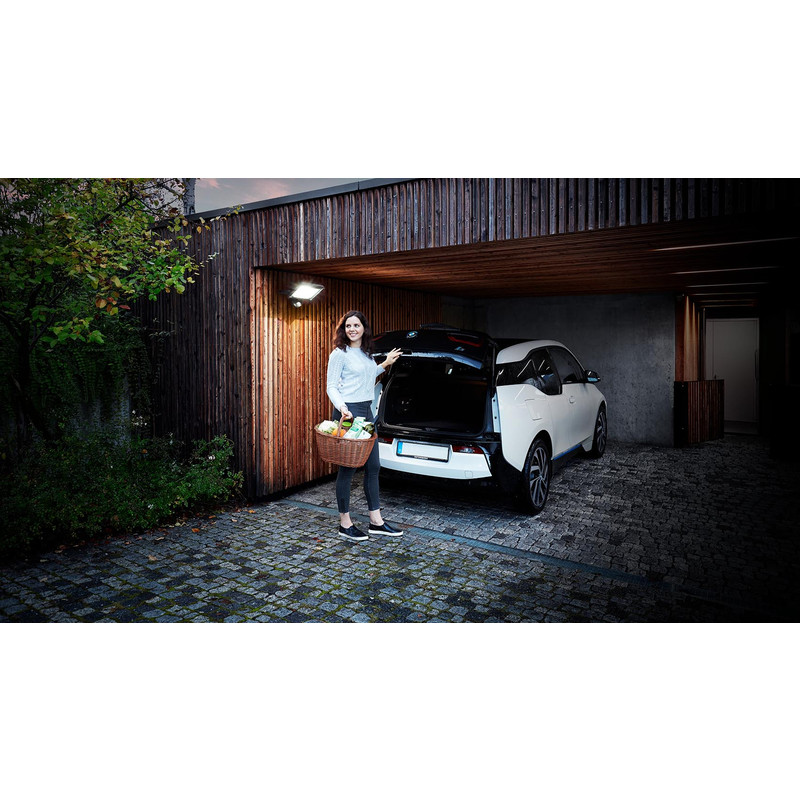 Brennenstuhl LED-wandstraler JARO met bewegingsmelder IP44 10W 980lm 6500K
