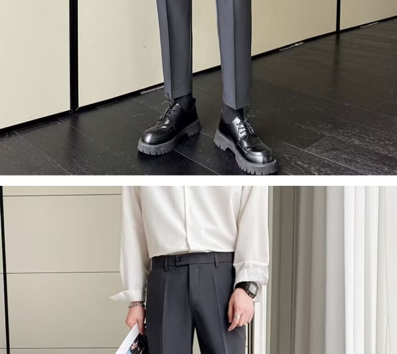 Bay Go Mall - Hoge taille, effen, rechte broek