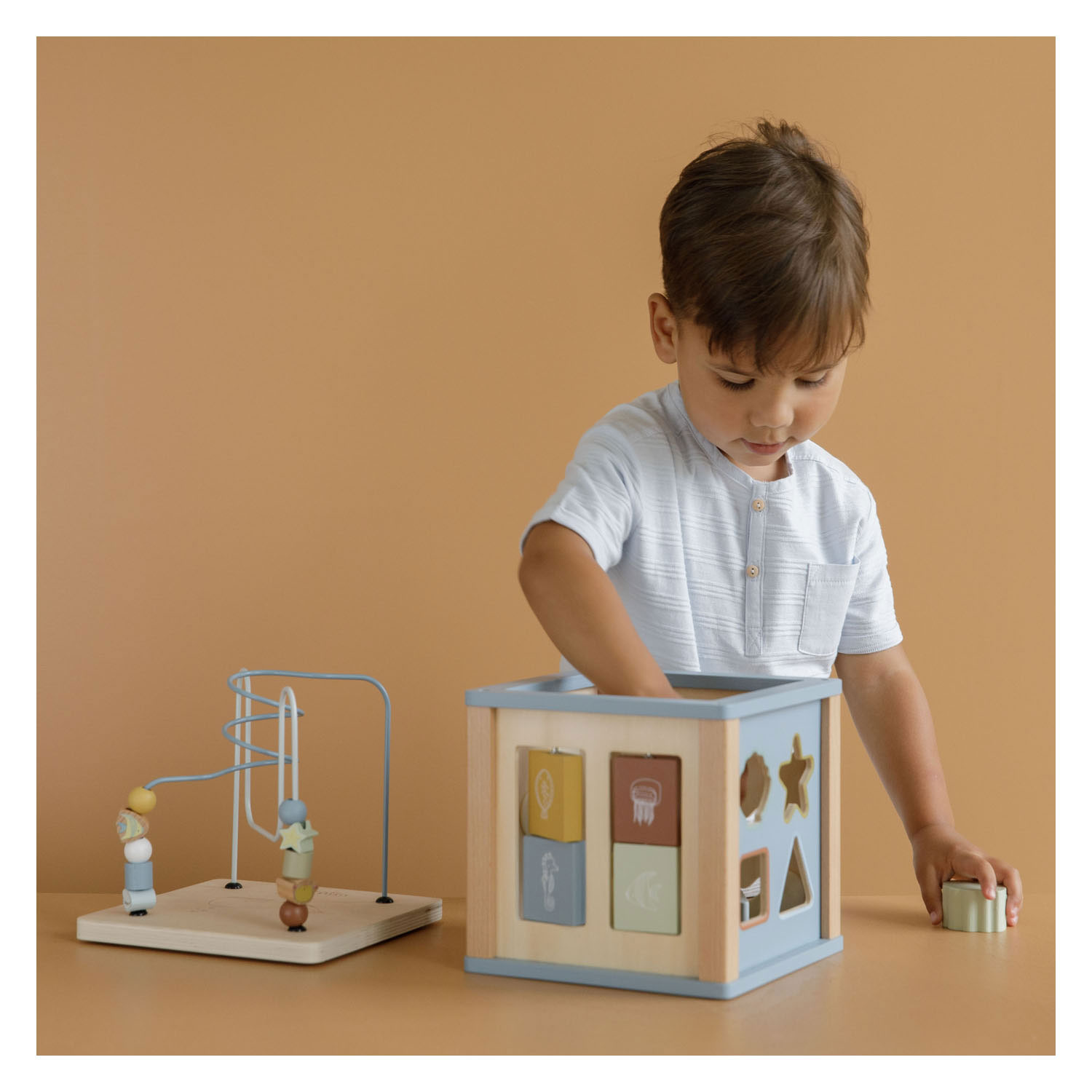 Little Dutch Houten Activiteitenkubus Ocean FSC