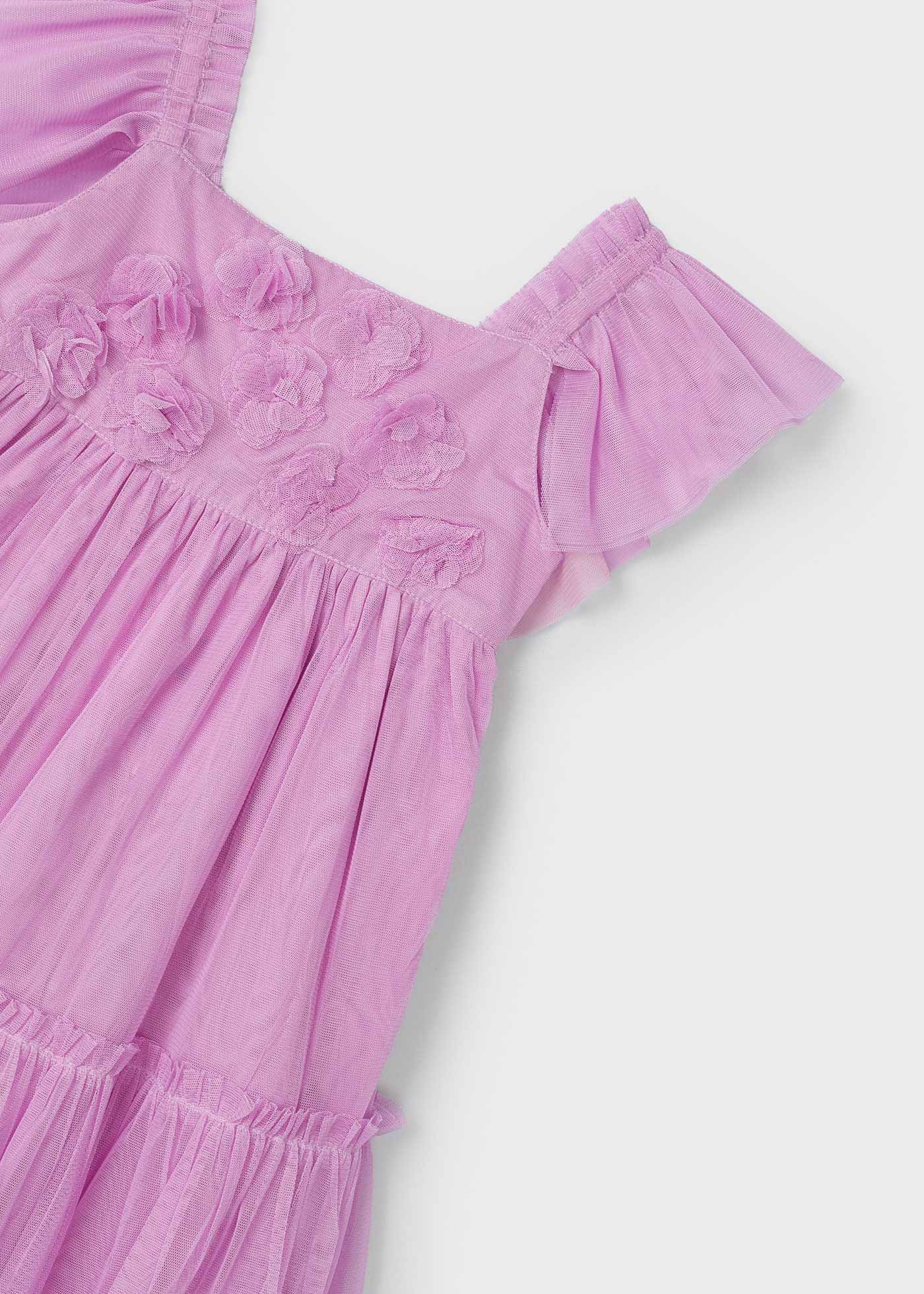 Vestido de tule para meninas