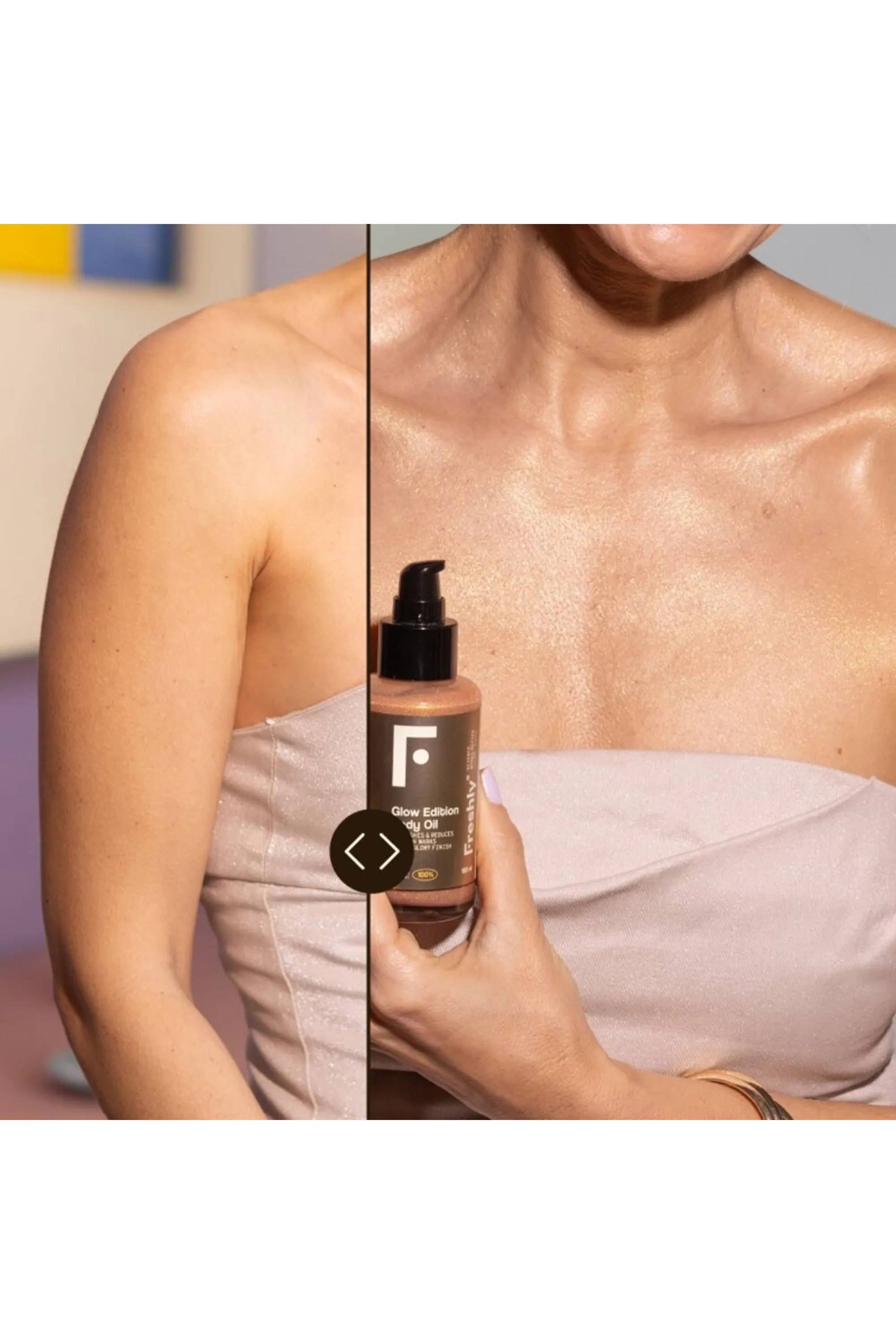 FRESHLY COSMETICS Huile de corps 100% naturelle-100 ml