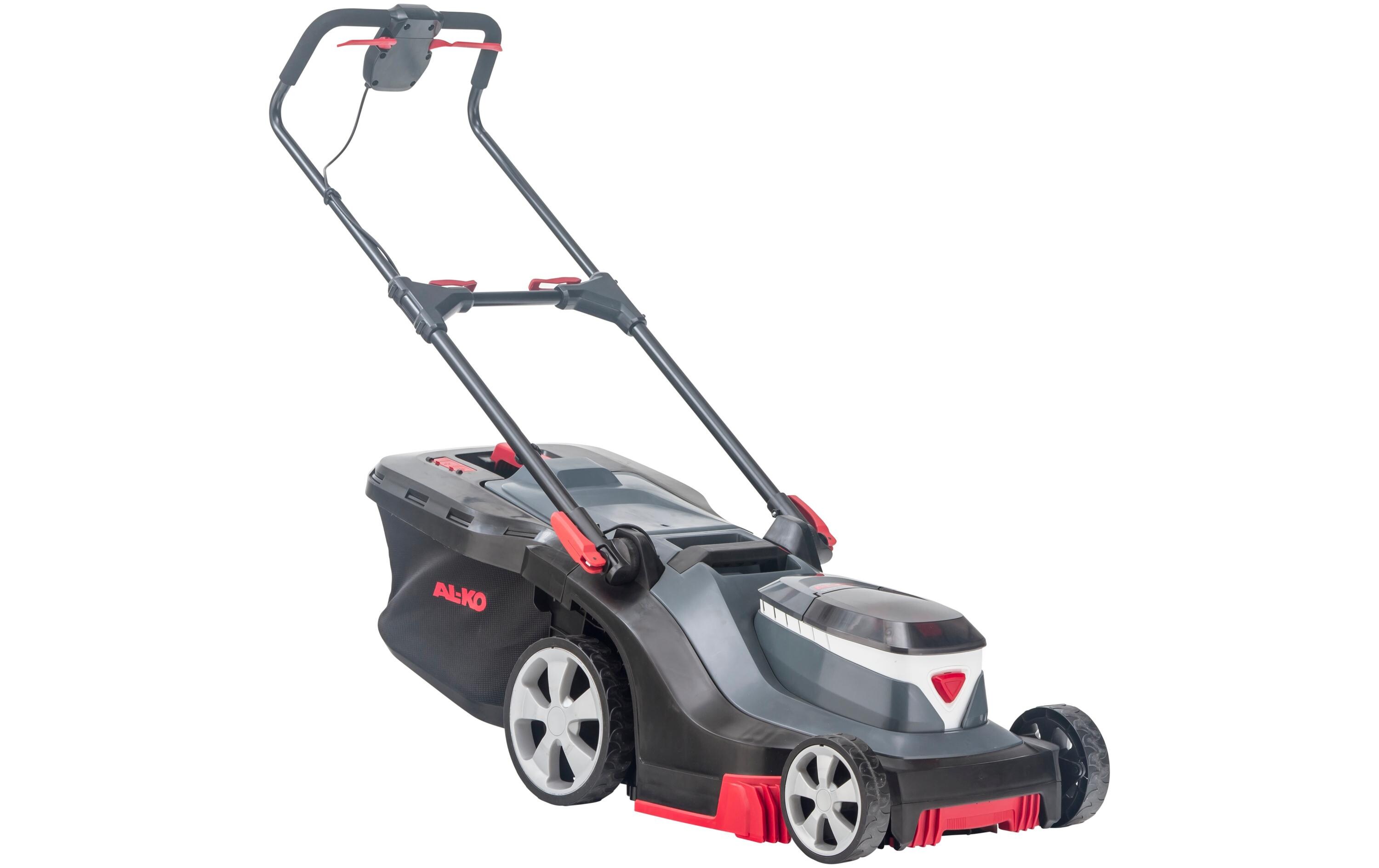 Akku-Rasenmäher Premium, 382 Li,<br>Rasenmäher mit Fangbox