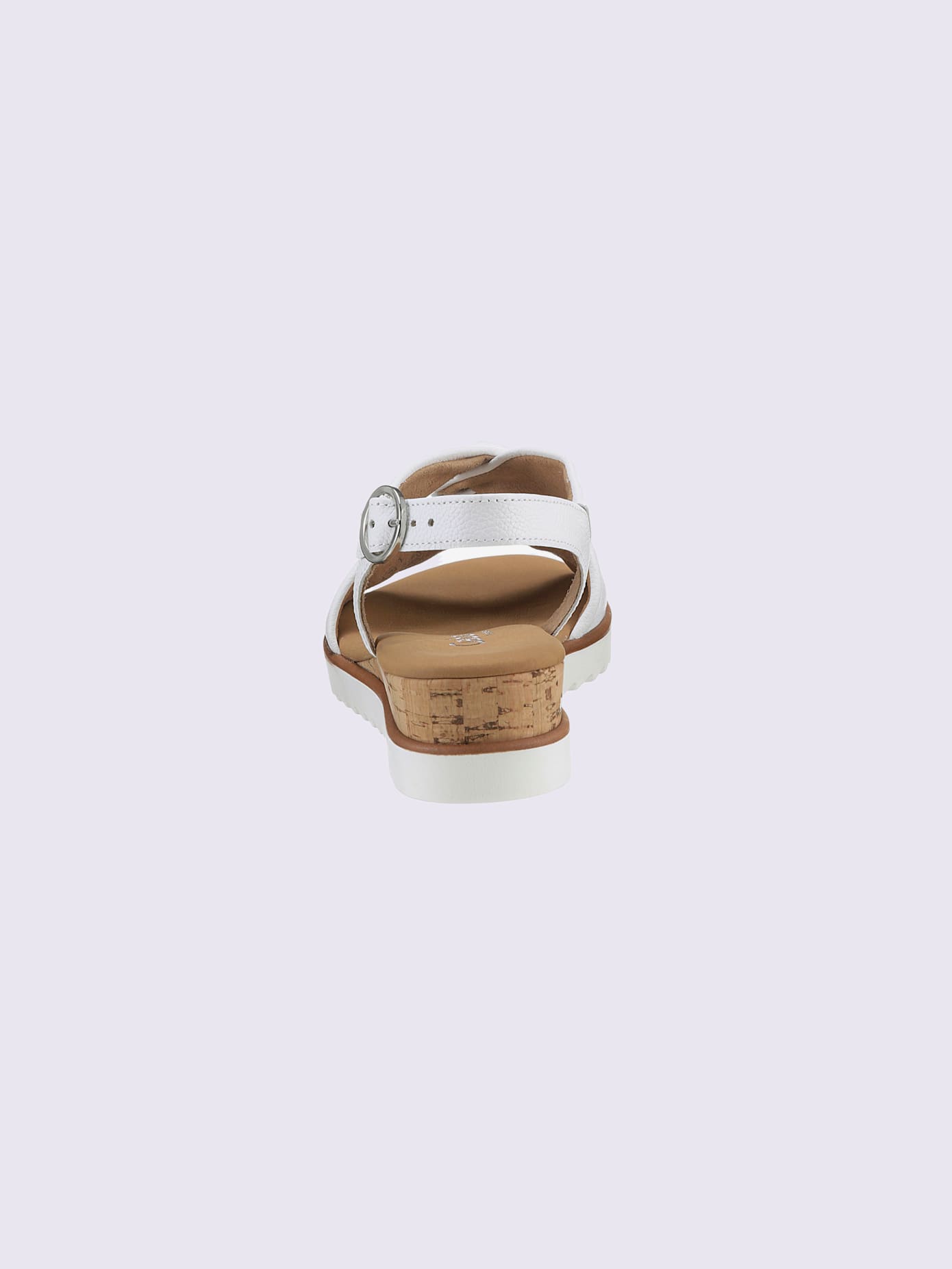 Sandales dessus : cuir