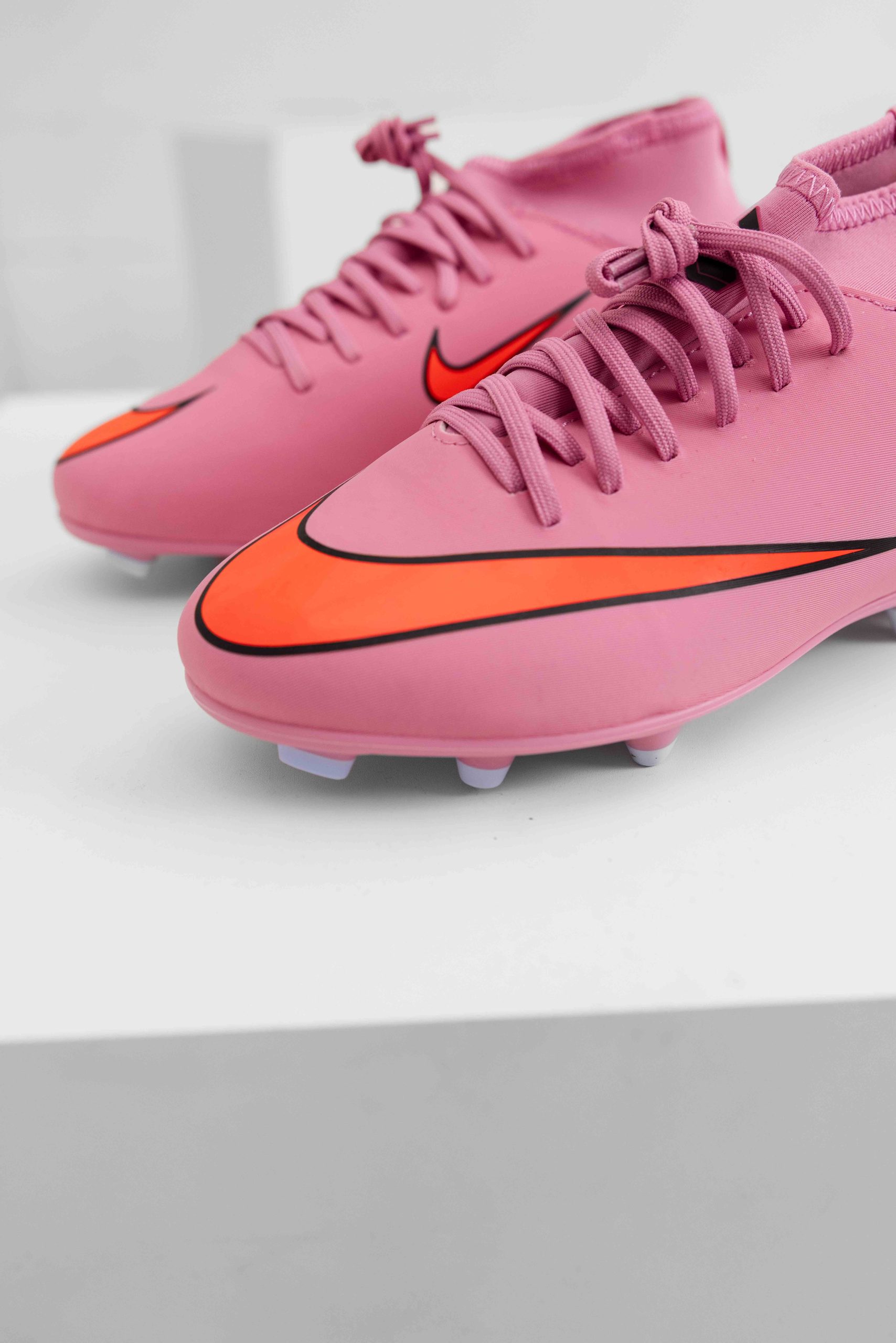 Nike Zoom Mercurial Superfly 10 Club FG/MG Voetbalschoenen Junior Roze