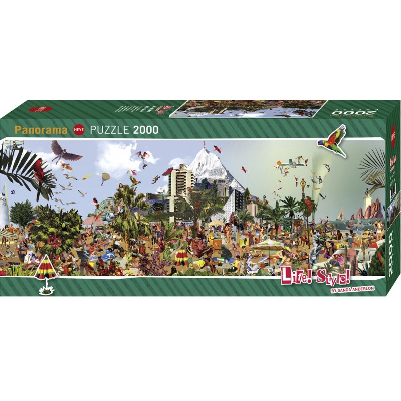 Puzzle 2000 pièces - At the beach