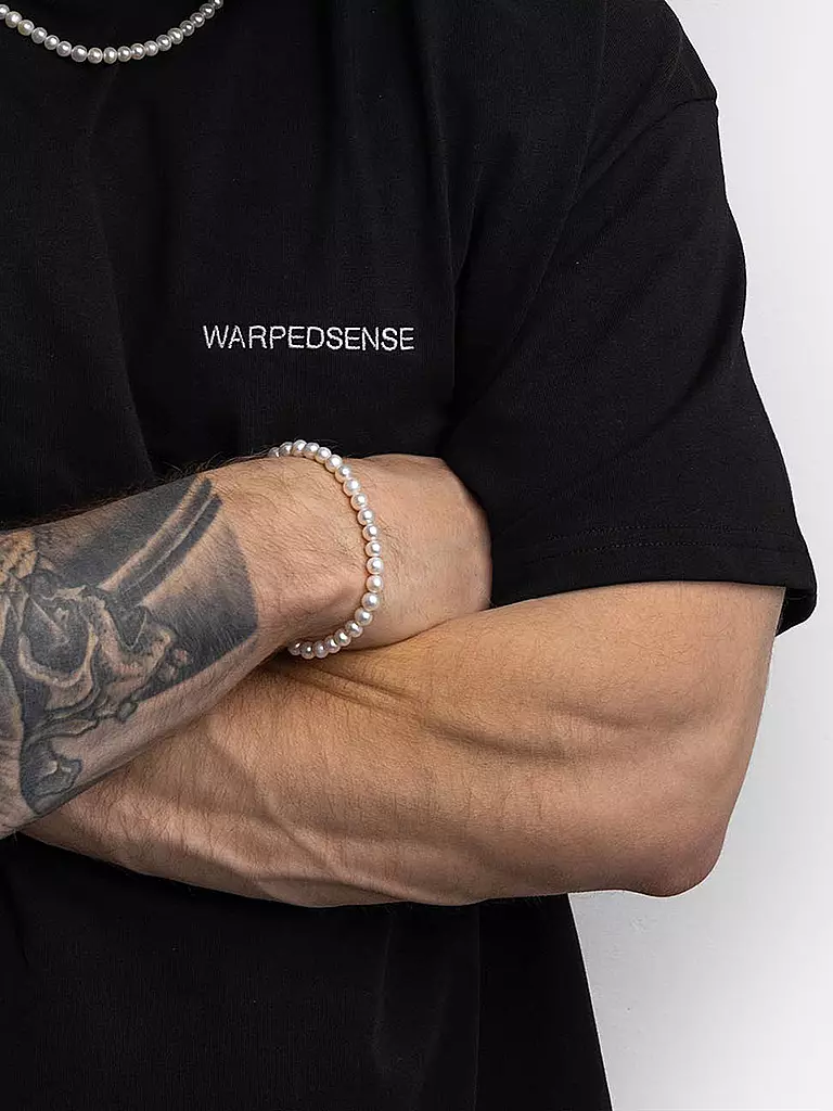 WARPEDSENSE Armband PEARL silber
