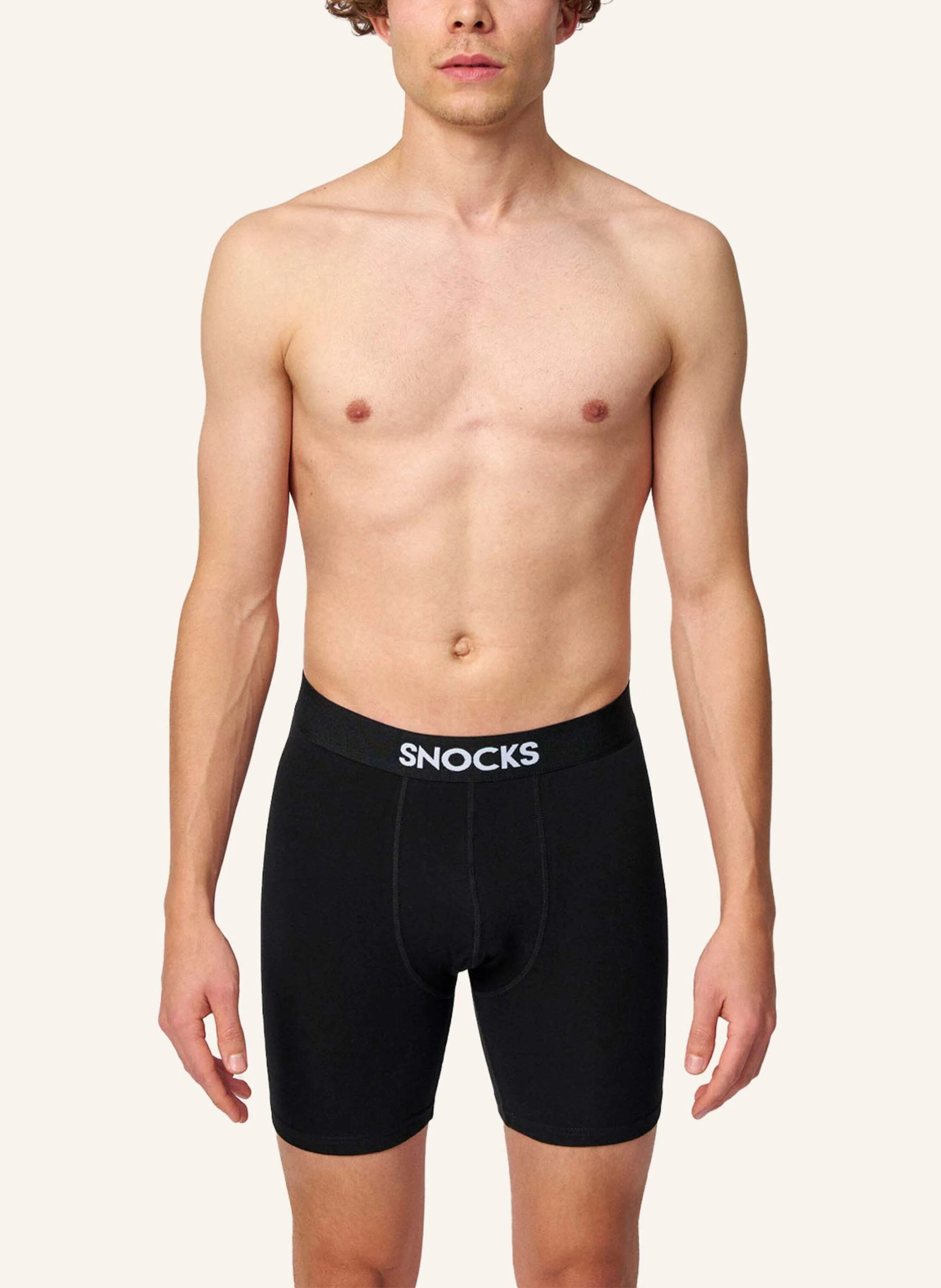 SNOCKS 6er-Pack Boxershorts mit längerem Bein