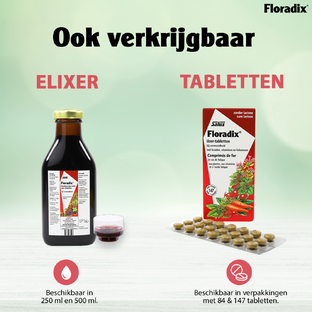 Salus Floradix IJzer Tabletten 84TB