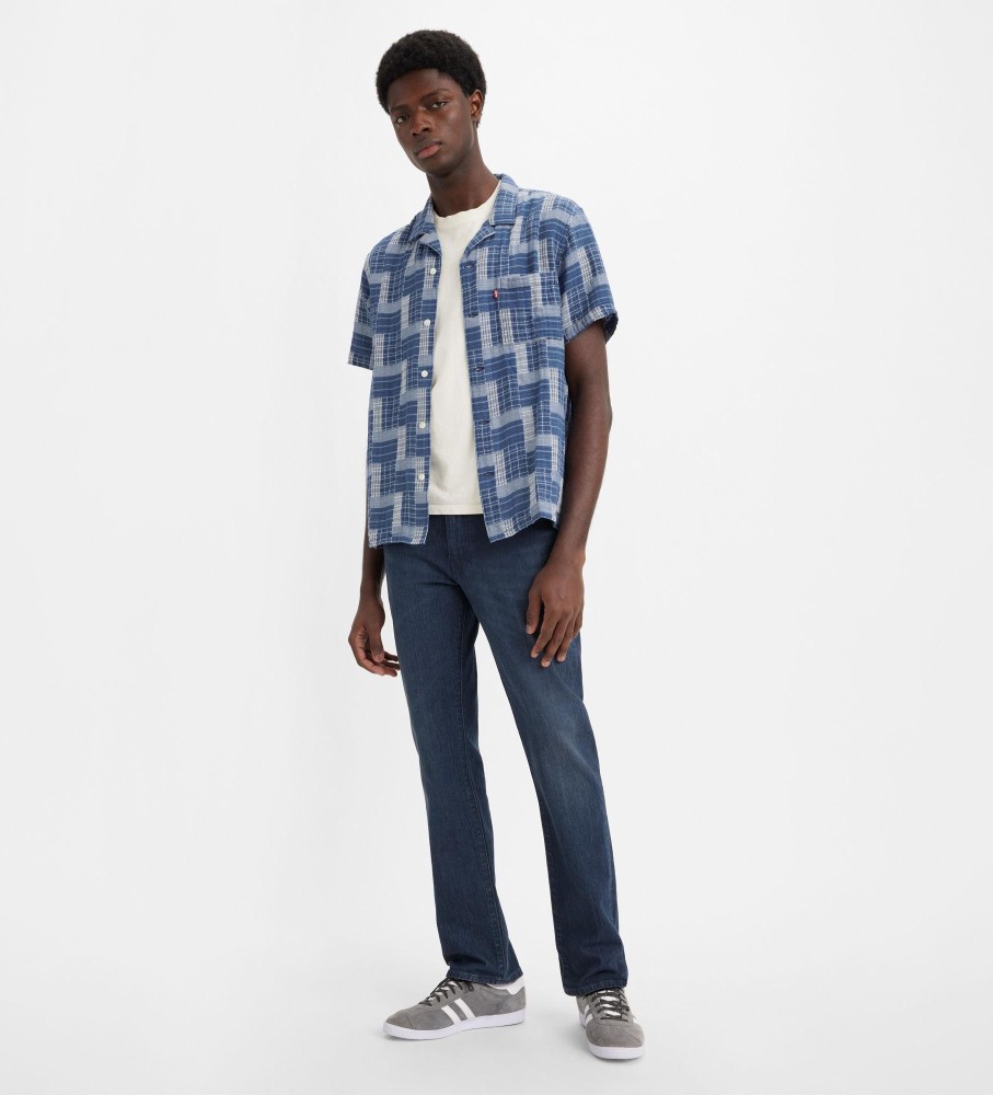 Calça jeans Levi's 511 Slim azul escuro