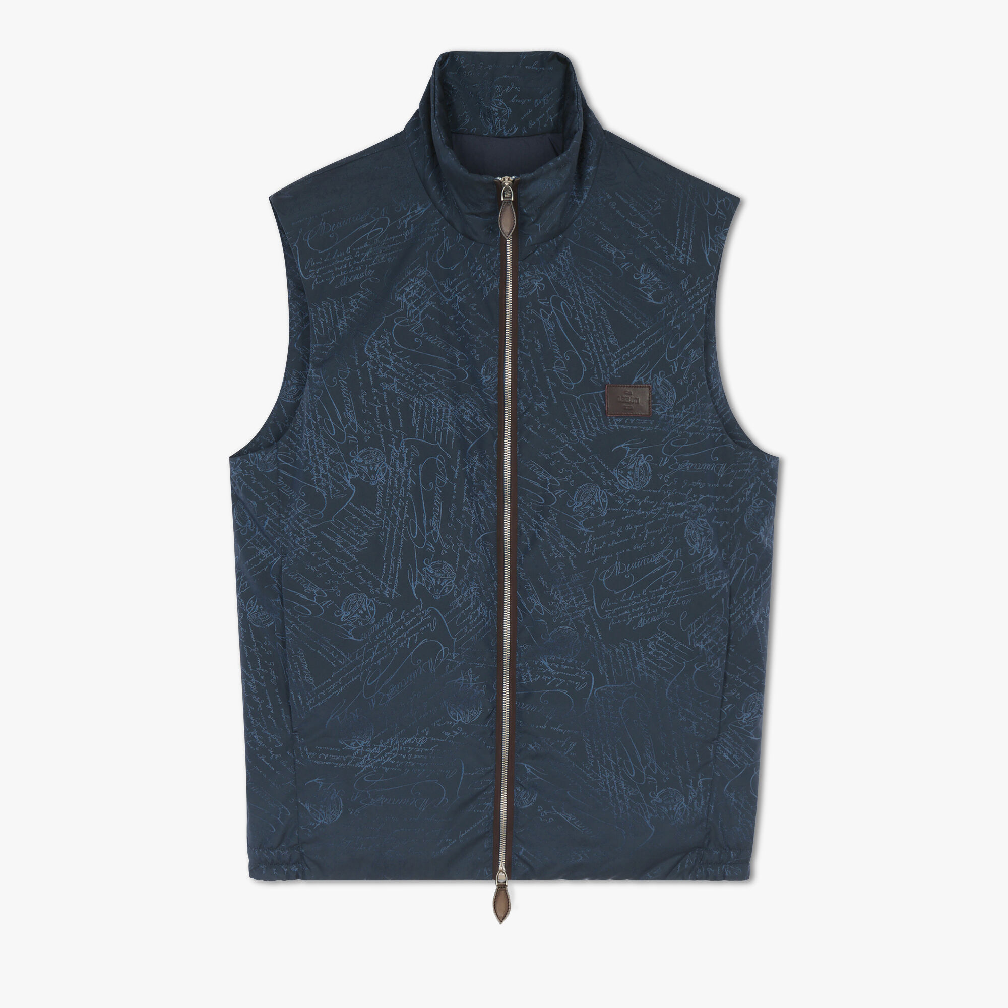 Gilet Sans Manches En Nylon Scritto