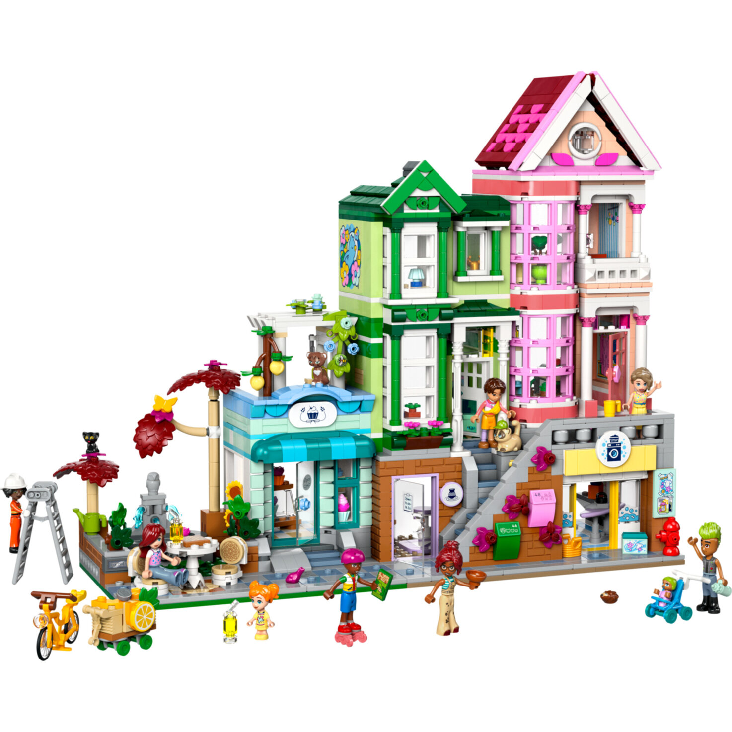 LEGO® Friends 42670 Heartlake City Wohn- und Einkaufsstrasse ab 12 Jahren