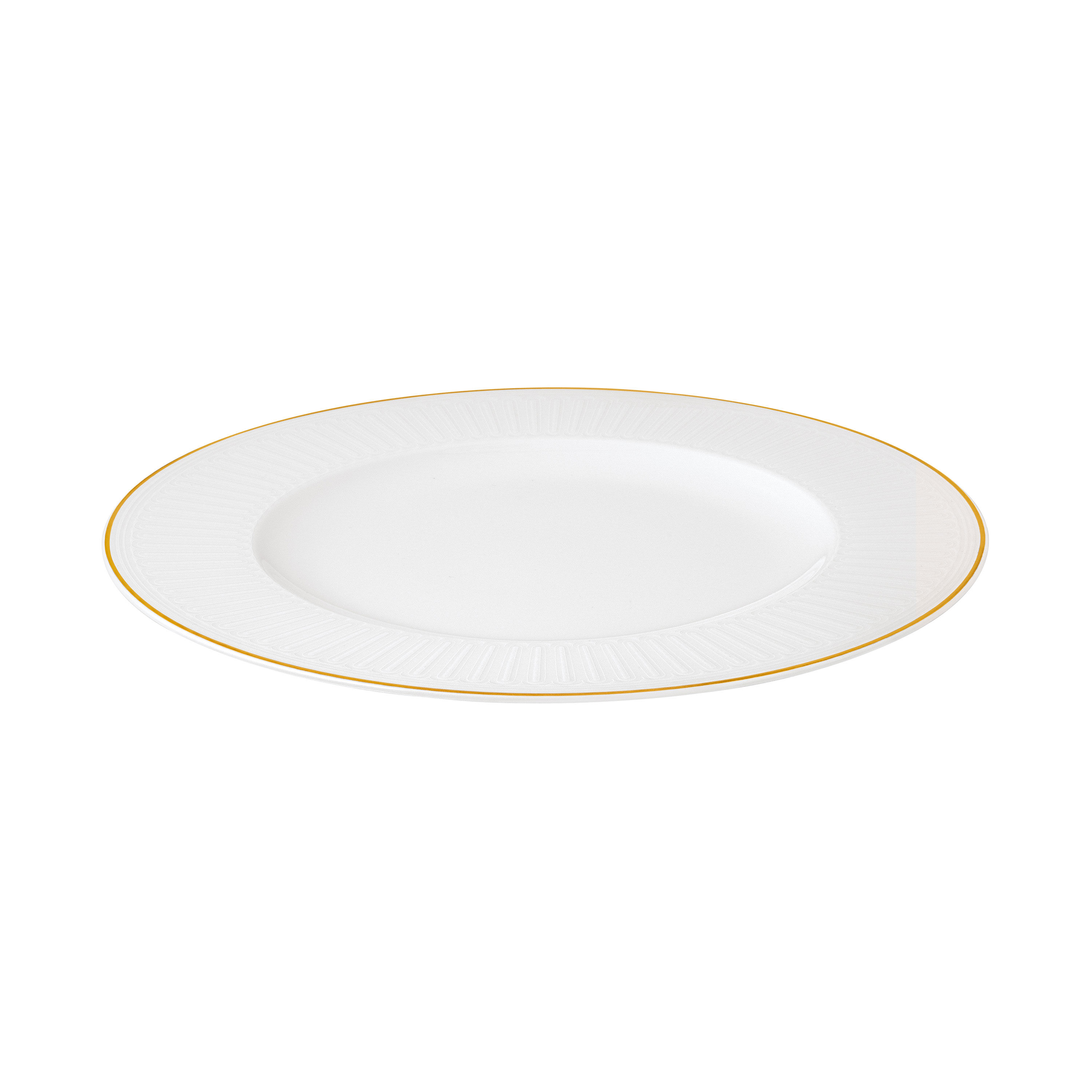 Chateau Septfontaines Buffet plate White, 11.5'', Premium Bone Porcelain