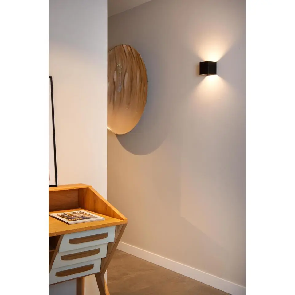 Lucide VERTIGO Wandlamp - Zwart