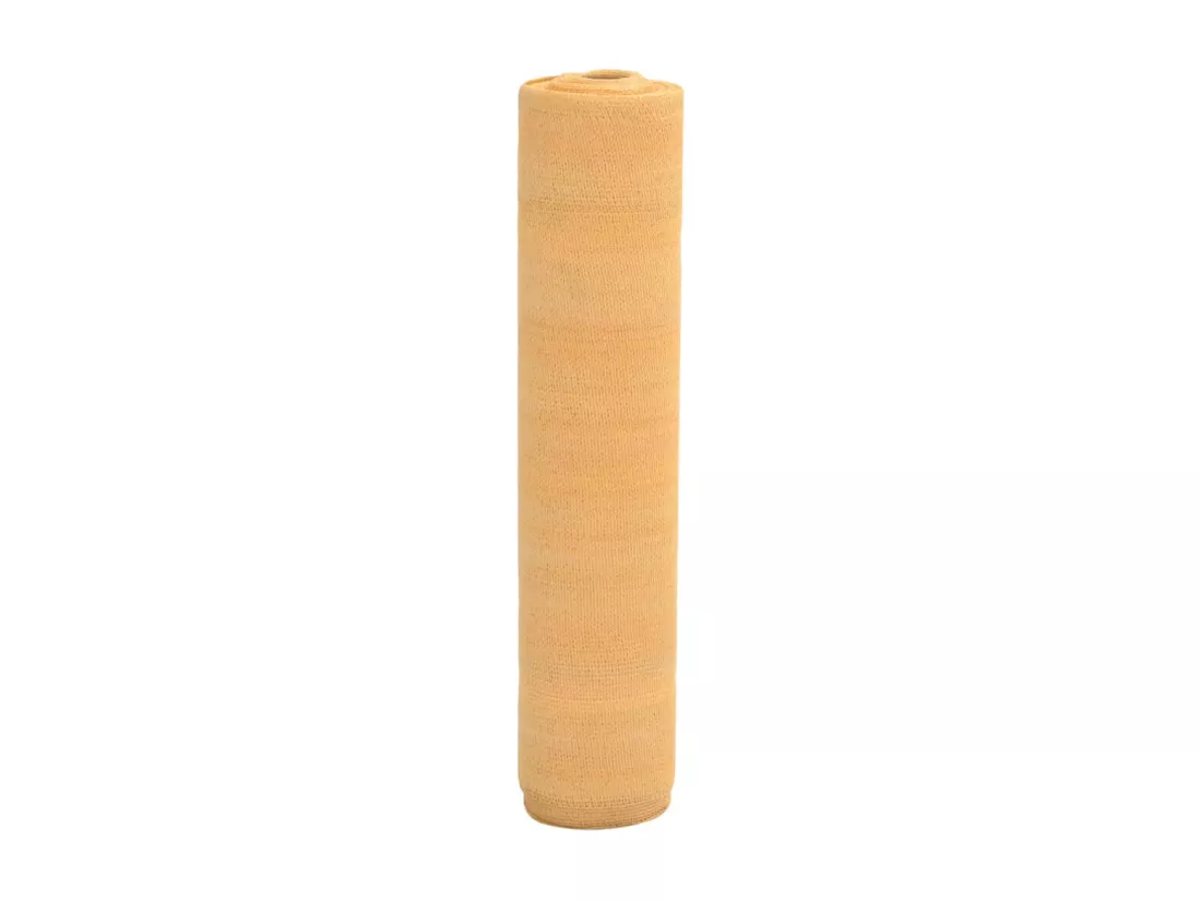Filet brise-vue sable 1,5x50 m PEHD 195 g/m²