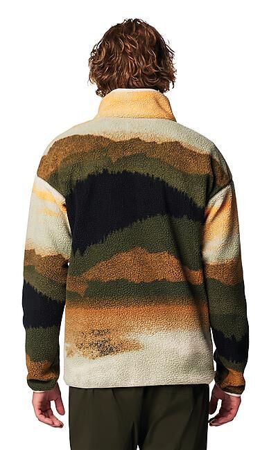 COLUMBIA - POLAIRE 1/2 ZIP HELVETIA II PRINTED HALF SNAP FLEE