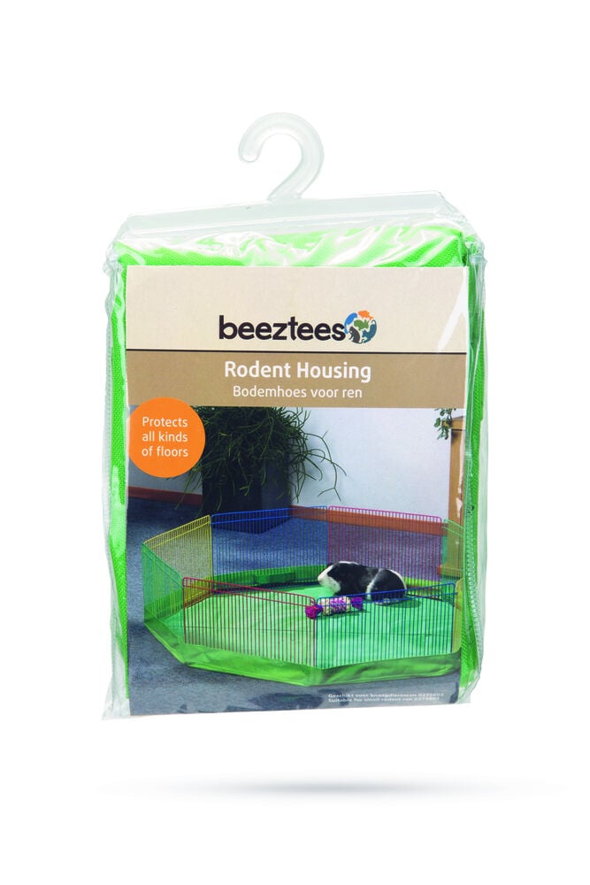 Beeztees Bodemhoes voor Knaagdieren 8 panelen - Groen - 21.5x85x7.5 cm