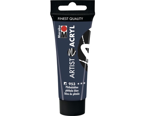 Marabu Artist Acrylverf 953 phthaloblauw 22 ml