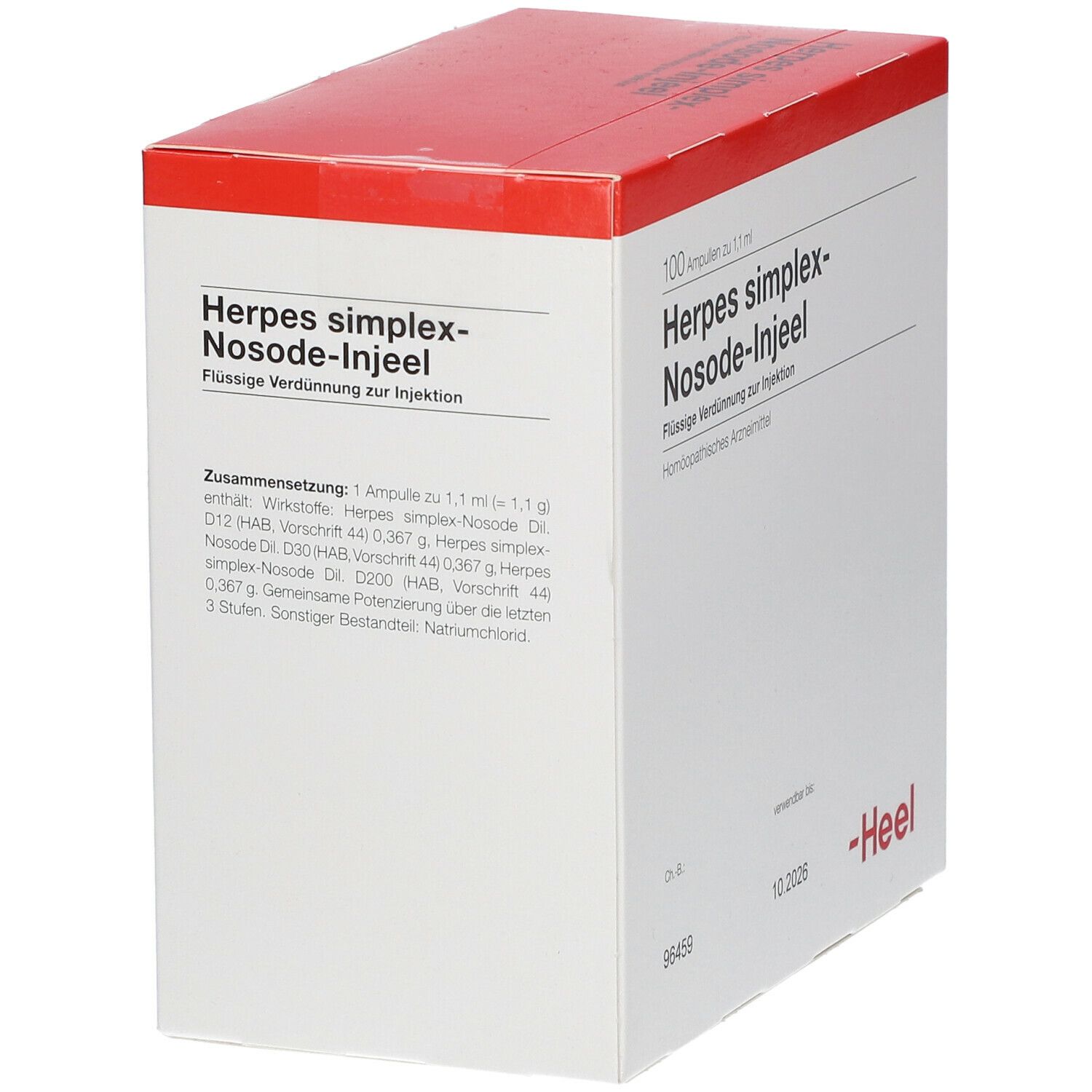 Herpes Simplex Nosoden Injeele