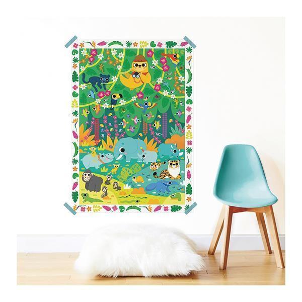 POPPIK Sticker Kreativ Poster Dschungel