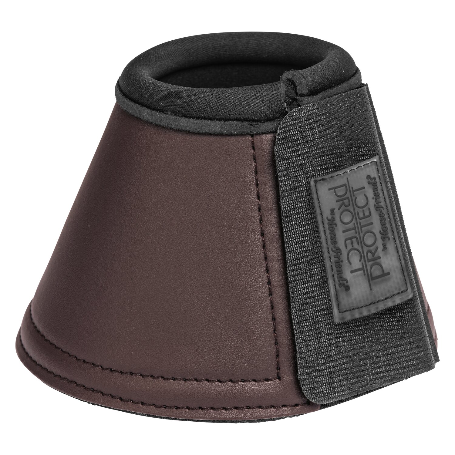 PROTECT by Horse-Friends Hufglocken Kunstleder  - braun