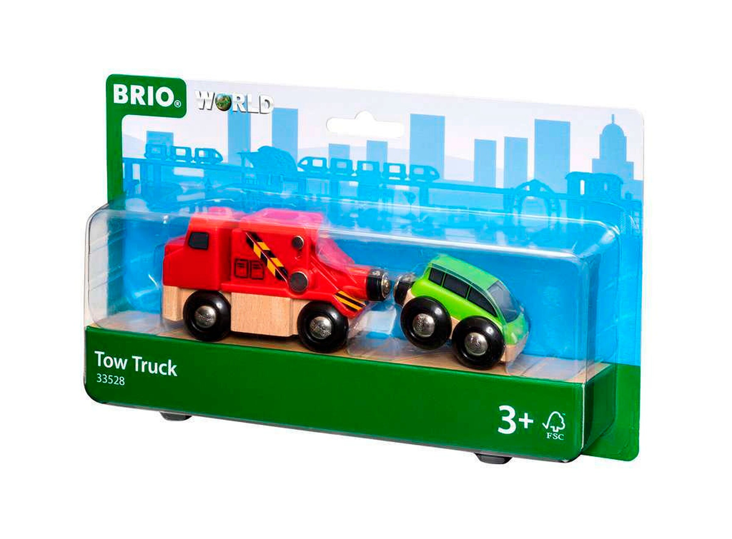 BRIO Abschleppwagen mit Auto