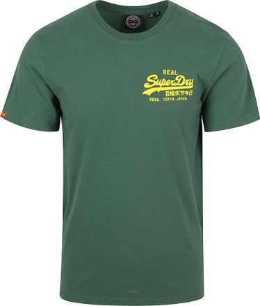 Superdry Tee Relaxed Groen M1012099A-9SG kopen
