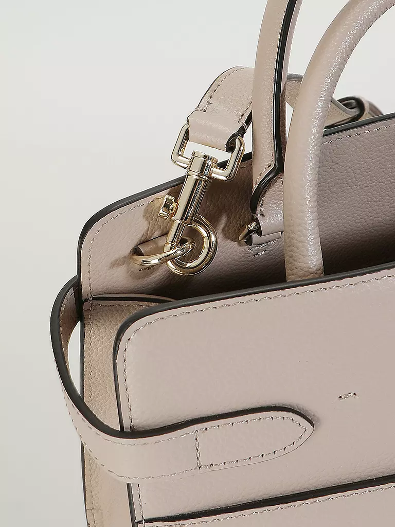 LE TANNEUR Ledertasche - Henkeltasche EMILIE Medium  beige