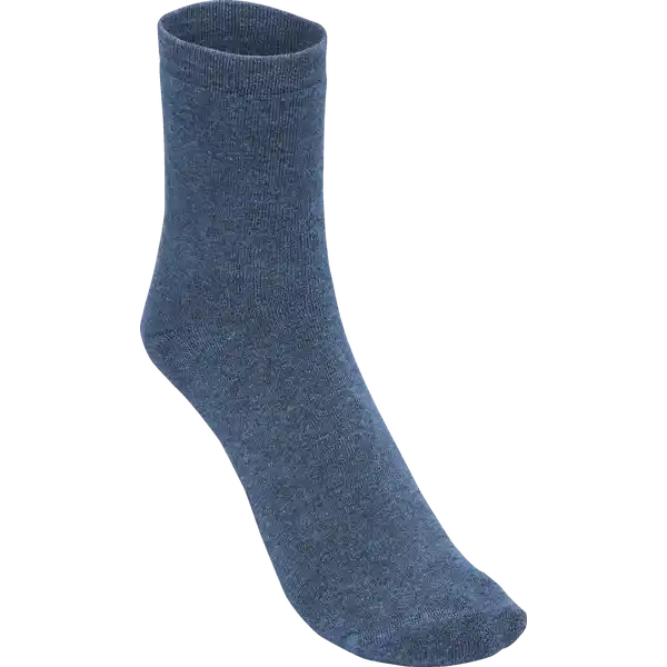 Feine Soft Bambussocken jeans mel. 35 / 38