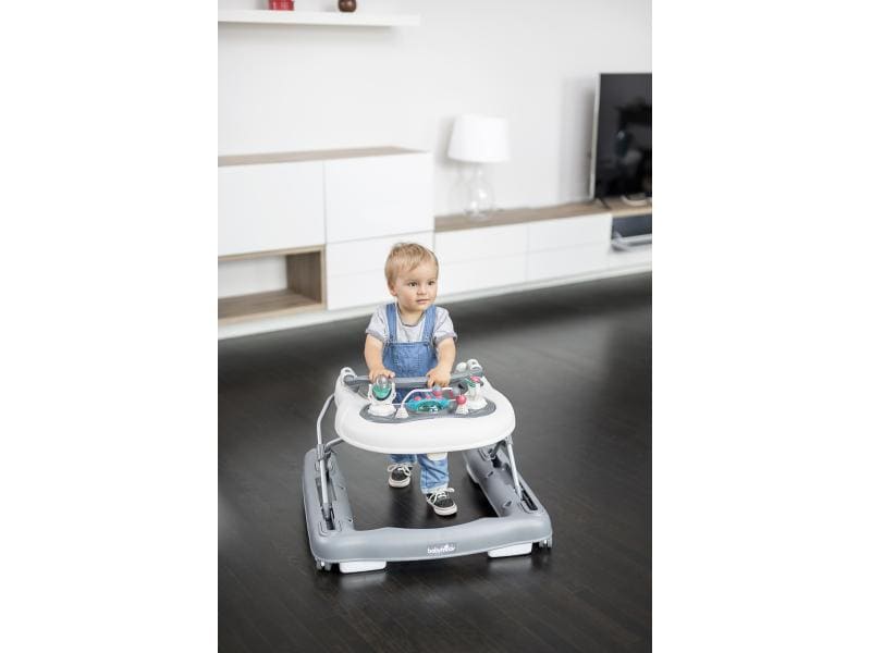 Babymoov Lauflernwagen 2 in 1 Zink Lauflernhilfe