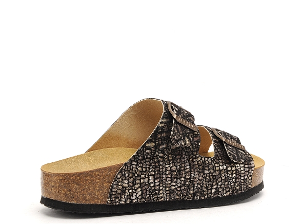 Plakton mules et sabots plats femme cp beta noir