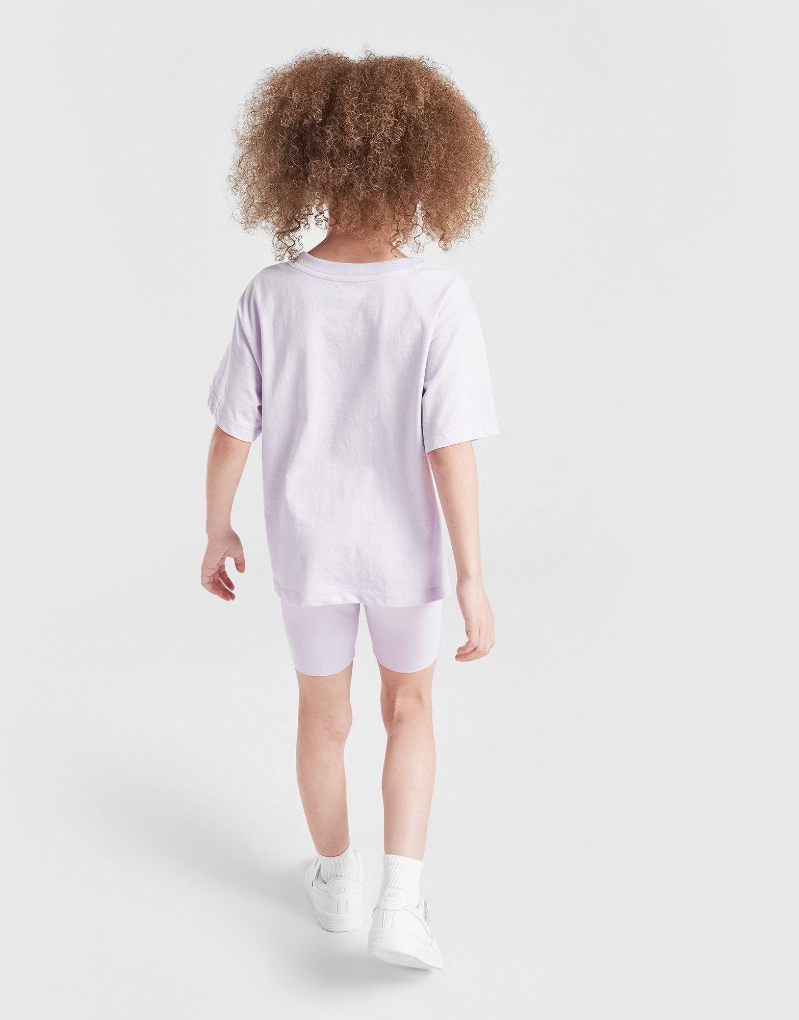 Nike Ensemble T-shirt/Short Swoosh Fille Enfant