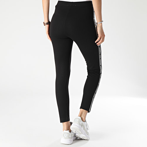 Legging Femme A Bandes Taping 2636 Noir