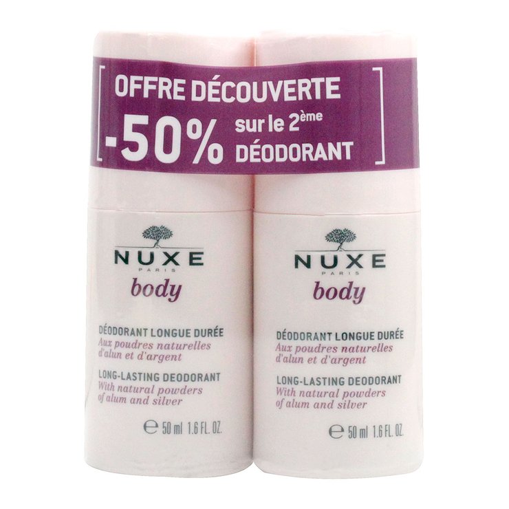 Body déodorant longue durée 2x50ml