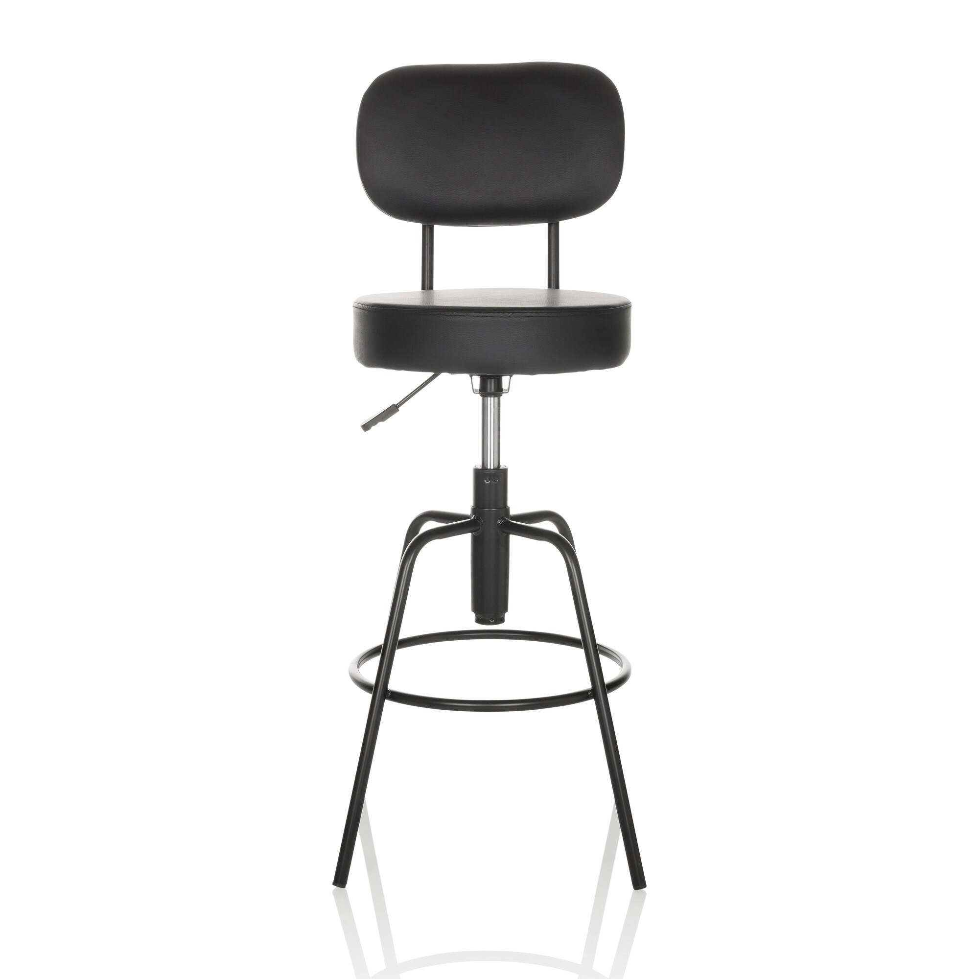 Barhocker DISC HIGH Kunstleder ohne Armlehnen hjh OFFICE