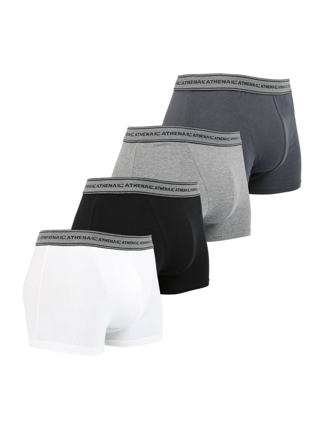 Lot de 4 boxers Basic Coton