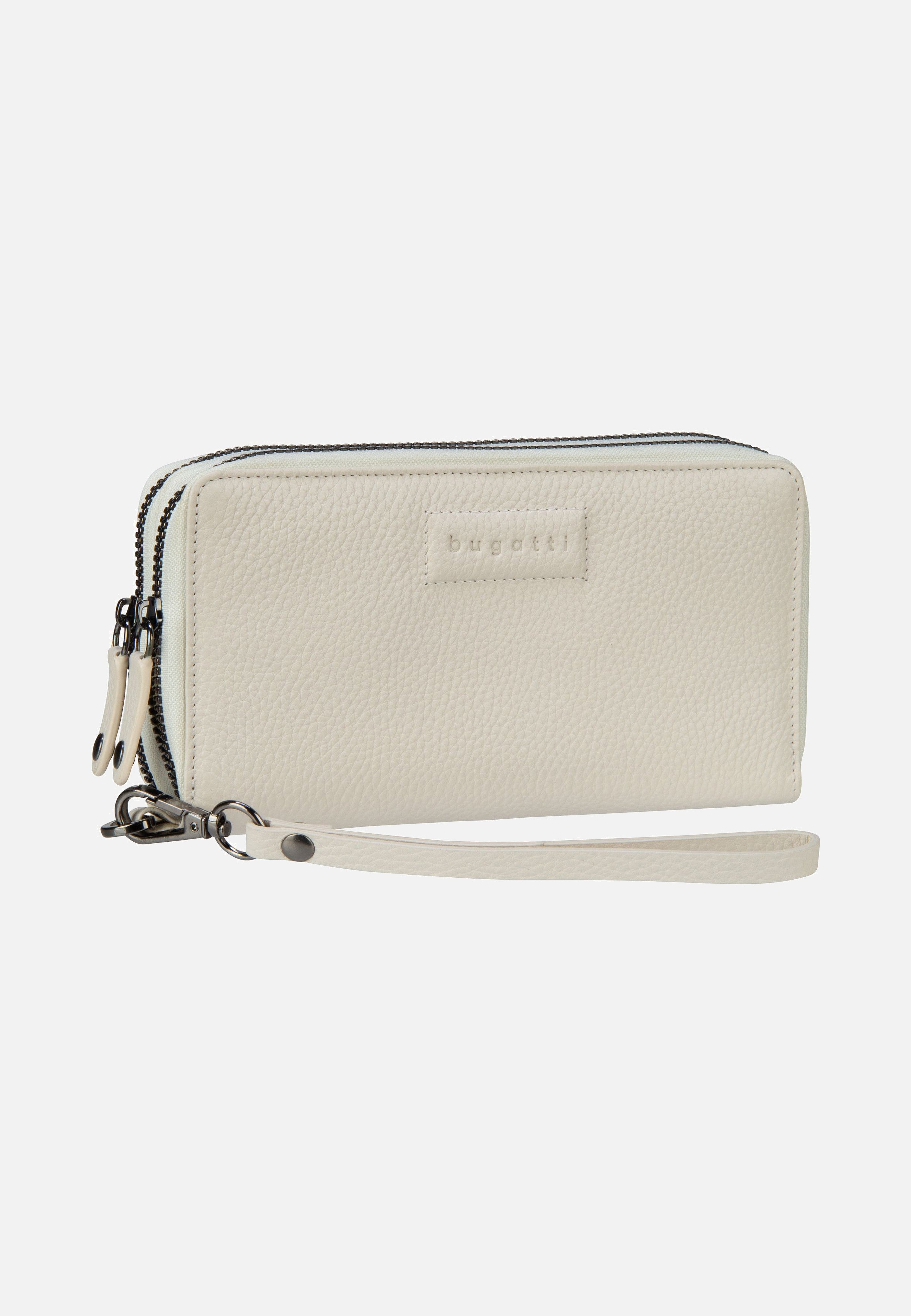 Elsa Ladies Double Zip Weiß - Portemonnaie